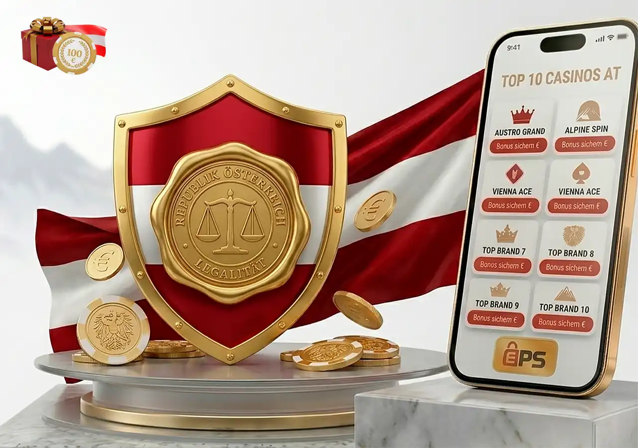 Rechtliche Lage und Legalität von Casino-Boni in Österreich 2026.