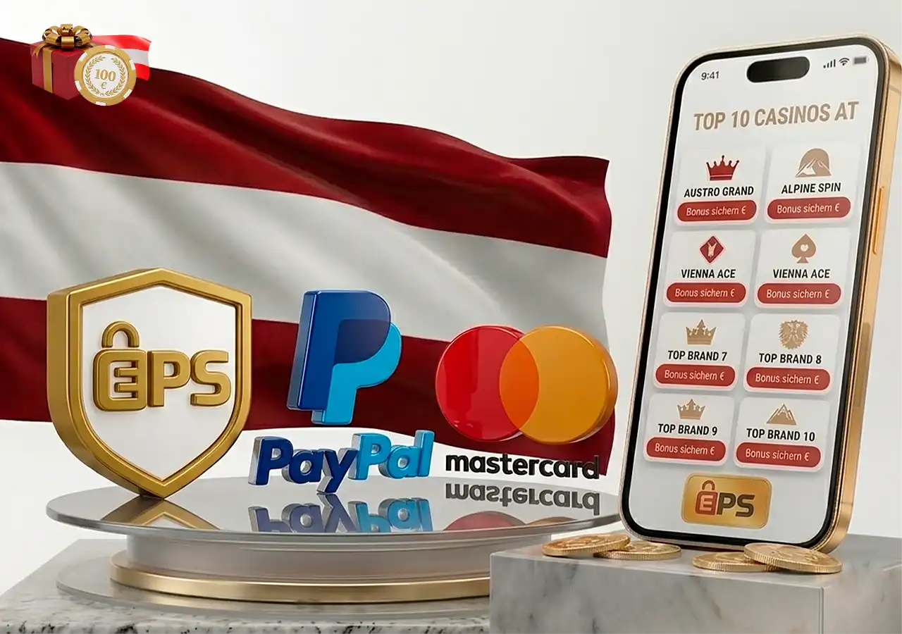 Die besten Zahlungsmethoden für Casino-Boni in Österreich (EPS, Skrill).